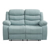 Yingj 56 in. Wide Pillow Top Arm Technology Faux Leather Straight Reclining Sofa