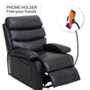 Yingj Faux Leather Upholstered Lifting Recliner
