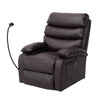 Yingj Faux Leather Upholstered Lifting Recliner