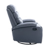 Yingj Faux Leather Upholstered Swivel Recliner