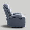 Yingj Faux Leather Upholstered Swivel Recliner