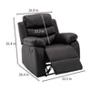 Yingj Faux Leather Upholstered Recliner