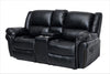 Yingj 79 in. Wide Pillow Top Arm Faux Leather Straight Reclining and Storage Sofa