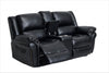 Yingj 79 in. Wide Pillow Top Arm Faux Leather Straight Reclining and Storage Sofa