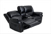 Yingj 79 in. Wide Pillow Top Arm Faux Leather Straight Reclining and Storage Sofa