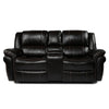 Yingj 79 in. Wide Pillow Top Arm Faux Leather Straight Reclining and Storage Sofa