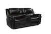 Yingj 79 in. Wide Pillow Top Arm Faux Leather Straight Reclining and Storage Sofa