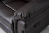 Yingj 79 in. Wide Pillow Top Arm Faux Leather Straight Reclining and Storage Sofa