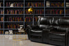 Yingj 79 in. Wide Pillow Top Arm Faux Leather Straight Reclining and Storage Sofa