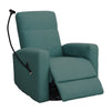 Yingj Technology Faux Leather Rock and Swivel Recliner