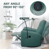 Yingj Technology Faux Leather Rock and Swivel Recliner