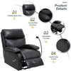 Everglade 28.7 in. W Faux Leather Power Lift Recliner for Elderly Assistance