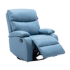 Everglade 30.2 in. W Technical Leather Upholstered Swivel and Rocking Manual Recliner