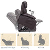 Everglade 28.7 in. W Faux Leather Power Lift Recliner for Elderly Assistance
