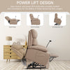 Everglade 28.7 in. W Faux Leather Power Lift Recliner for Elderly Assistance