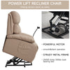 Everglade 28.7 in. W Faux Leather Power Lift Recliner for Elderly Assistance