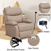 Everglade 28.7 in. W Faux Leather Power Lift Recliner for Elderly Assistance
