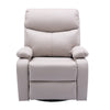 Everglade 30.2 in. W Technical Leather Upholstered Swivel and Rocking Manual Recliner