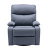 Everglade 30.2 in. W Technical Leather Upholstered Swivel and Rocking Manual Recliner