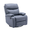 Everglade 30.2 in. W Technical Leather Upholstered Swivel and Rocking Manual Recliner