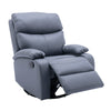Everglade 30.2 in. W Technical Leather Upholstered Swivel and Rocking Manual Recliner