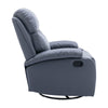 Everglade 30.2 in. W Technical Leather Upholstered Swivel and Rocking Manual Recliner