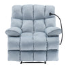Yingj 39.4 in. W Velvet Upholstered Oversized Recliner