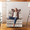 Yingj 39.4 in. W Velvet Upholstered Oversized Recliner