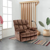 Yingj 39.4 in. W Velvet Upholstered Oversized Recliner