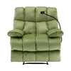 Yingj 39.4 in. W Velvet Upholstered Oversized Recliner