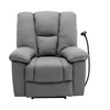 Yingj 38 in. W Technical Leather Upholstered Manual Oversized Recliner with Storage