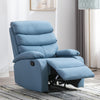 Yingj Wide Manual Standard Recliner with Thick Armrests Filled with High-Density Foam Technical Leather