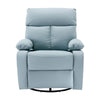 Yingj 30.2 in. W Faux Leather Upholstered Swivel and Rocking Manual Recliner