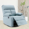 Yingj 30.2 in. W Faux Leather Upholstered Swivel and Rocking Manual Recliner