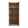 30 in. W x 71 in. H x 16 in. D 5-Shelf Wood Freestanding Cabinet