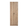 24 in. W x 71 in. H x 12 in. D 4-Shelf Wood Freestanding Cabinet
