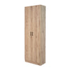 24 in. W x 71 in. H x 12 in. D 4-Shelf Wood Freestanding Cabinet