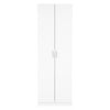 24 in. W x 71 in. H x 12 in. D 4-Shelf Wood Freestanding Cabinet