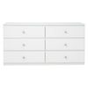 6-Drawer 47 in. Wide Chest of Drawers