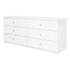 6-Drawer 47 in. Wide Chest of Drawers