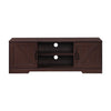 59 in. Farmhouse TV Stand For TVs Up To 59" with 2 Storage Cabinets, Wood Barn Door Media Television Console Table With Storage, Modern Entertainment Center For Living Room