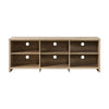 65 in. Modern TV Stand For TVs Up To 62" With 6 Open Shelves, Modern Entertainment Center With Storage, TV Console Table Media Cabinet For Living Room, Bedroom And Office