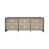 65 in. Modern TV Stand For TVs Up To 62" With 6 Open Shelves, Modern Entertainment Center With Storage, TV Console Table Media Cabinet For Living Room, Bedroom And Office