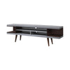 70.87 in. Wood TV Stand with 5 Storage Shelves Fits TV's up to 75 in.