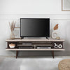 70.87 in. Wood TV Stand with 5 Storage Shelves Fits TV's up to 75 in.