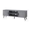 59 in. Wood TV Stand with 2 Storage Cabinets Fits TV's up to 65 in.