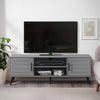 59 in. Wood TV Stand with 2 Storage Cabinets Fits TV's up to 65 in.