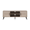 59 in. Wood TV Stand with 2 Storage Cabinets Fits TV's up to 65 in.
