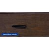 3-Drawer 39in. W Rolling Lateral Filing Cabinet with Locker and Open Storage Shelves for Home Office and Kids Room
