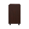 2-Drawer 39in. W File Cabinet for Home Office, Mobile Lateral Filing Cabinet, Printer Stand with Open Storage Shelves for Kids Room